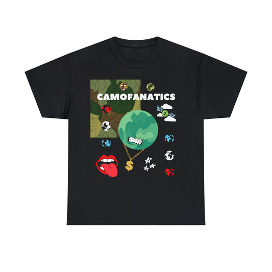 CamoFanatics Rollin Home Black T-Shirt