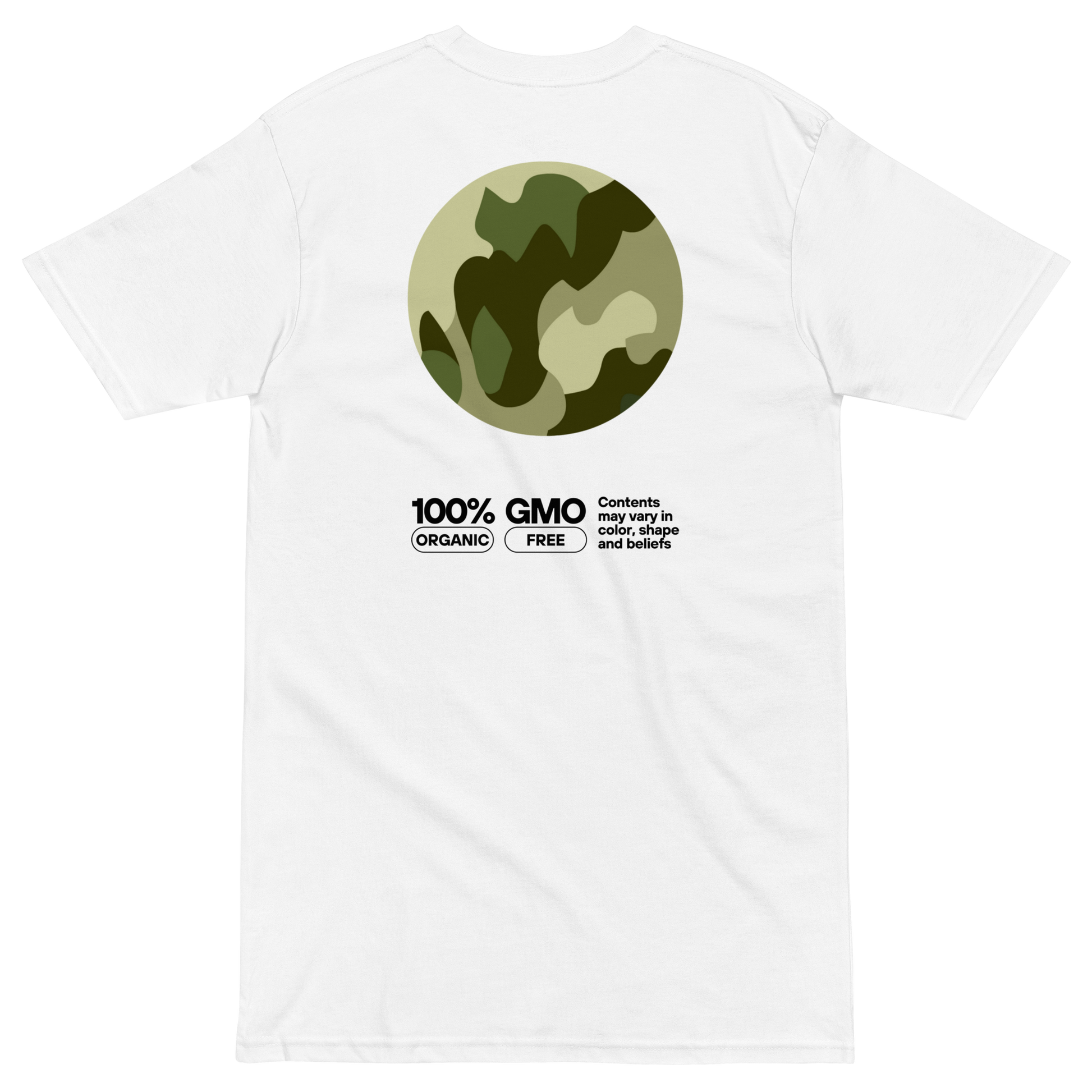 CamoFanatic GMO Recycle Tee Back