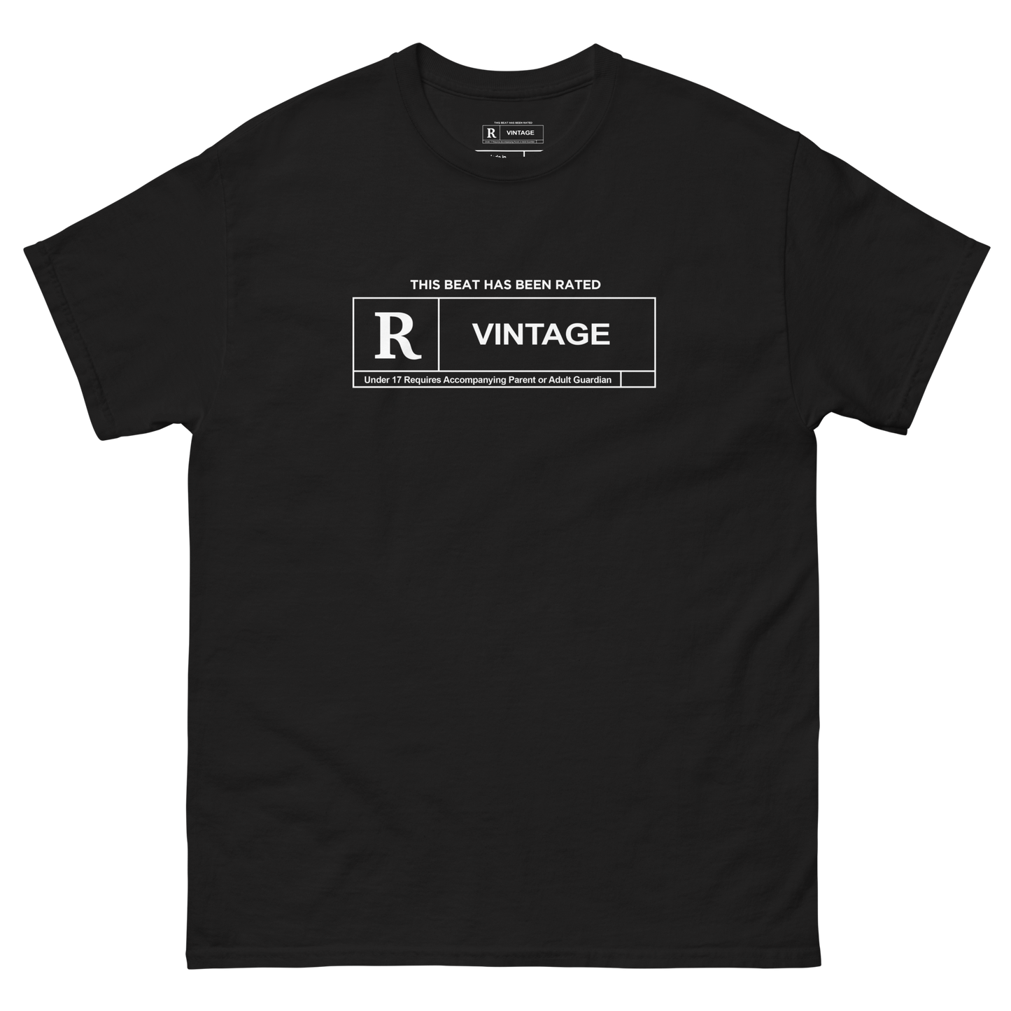 Rated R Vintage Black T-Shirt