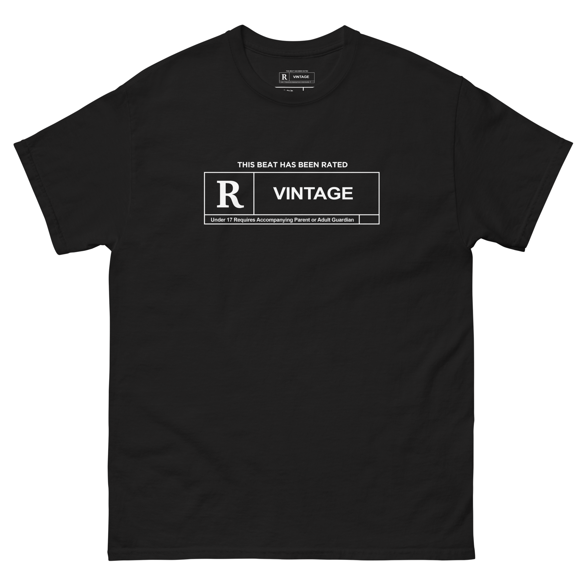 Rated R Vintage Black T-Shirt
