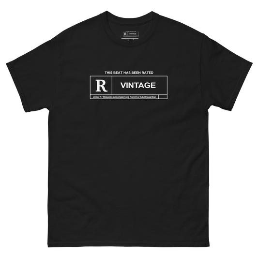 Rated R Vintage Black T-Shirt