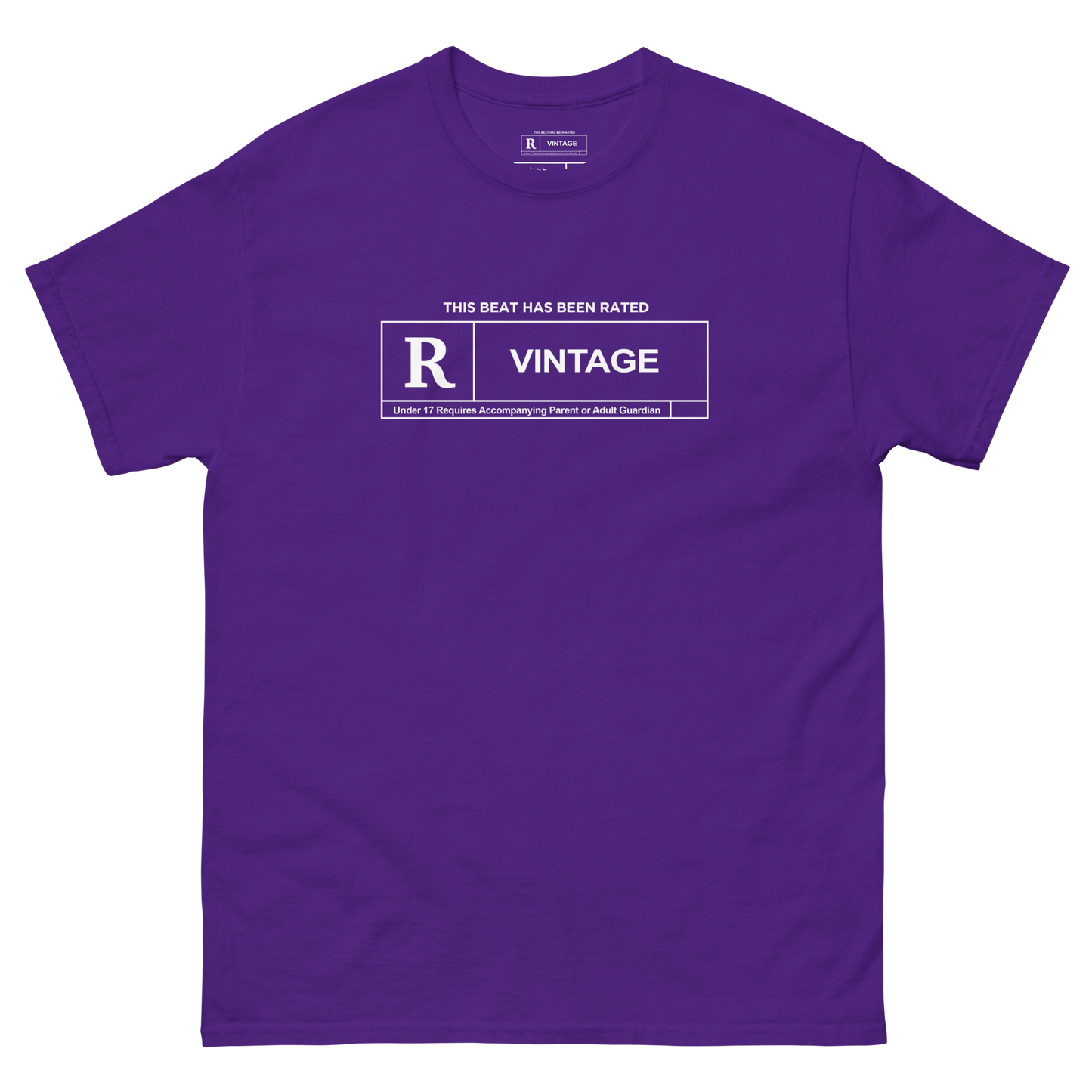 Rated R Vintage Purple T-Shirt