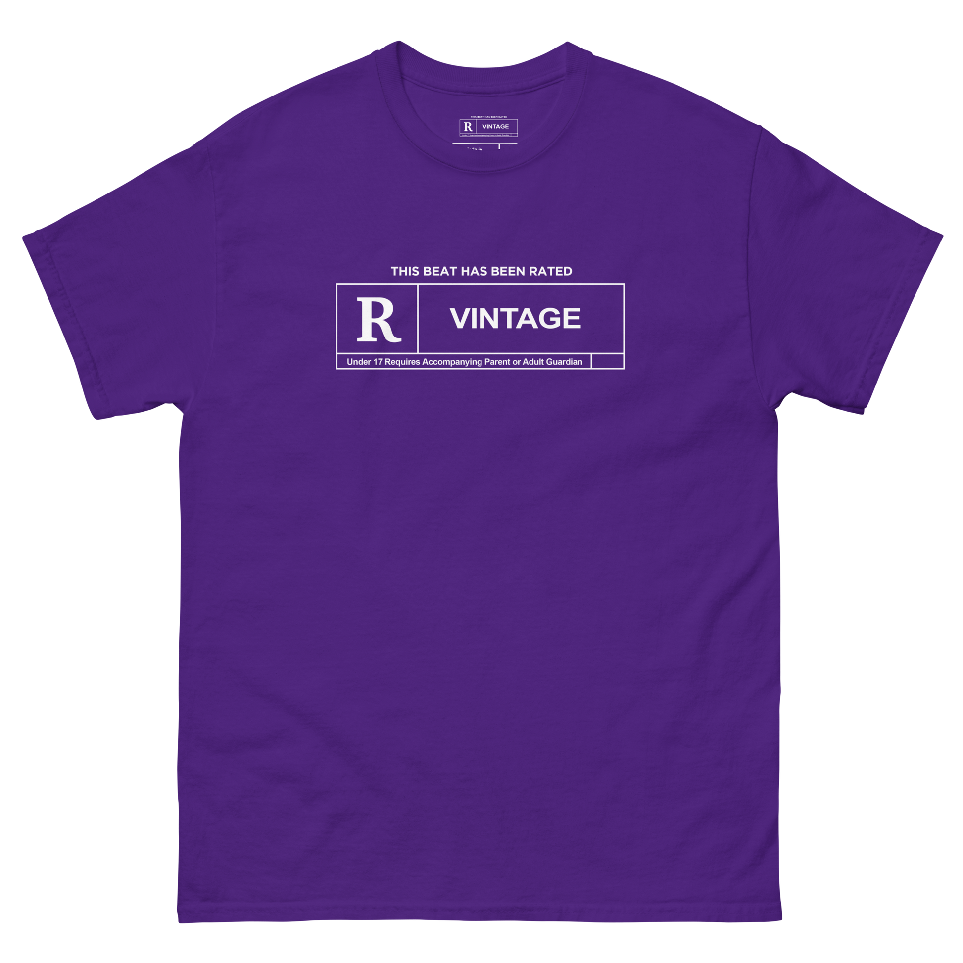 Rated R Vintage Purple T-Shirt