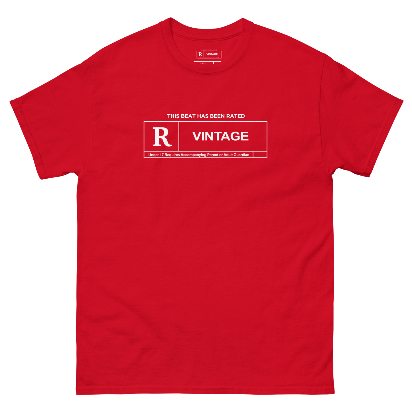 Rated R Vintage Red T-Shirt