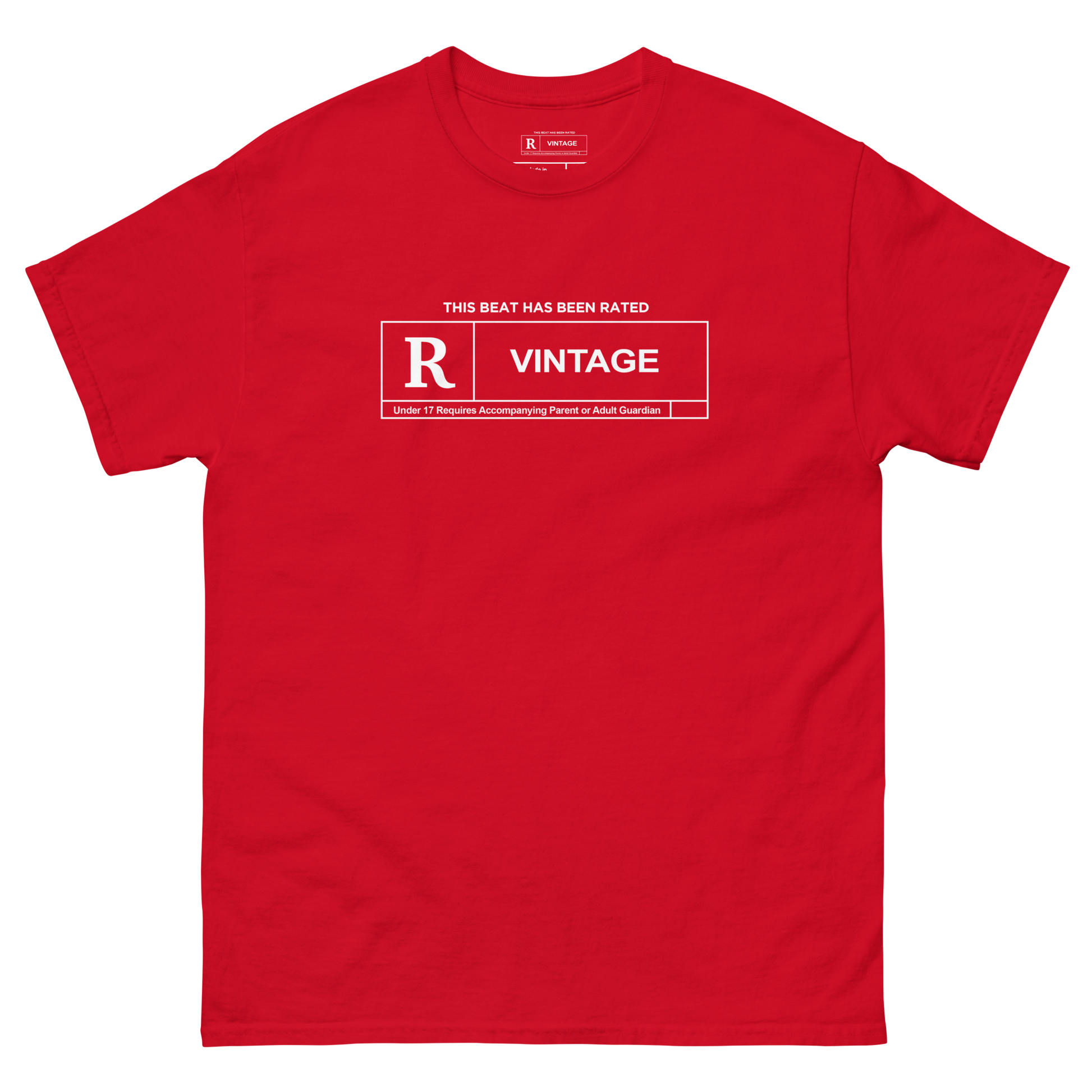 Rated R Vintage Red T-Shirt
