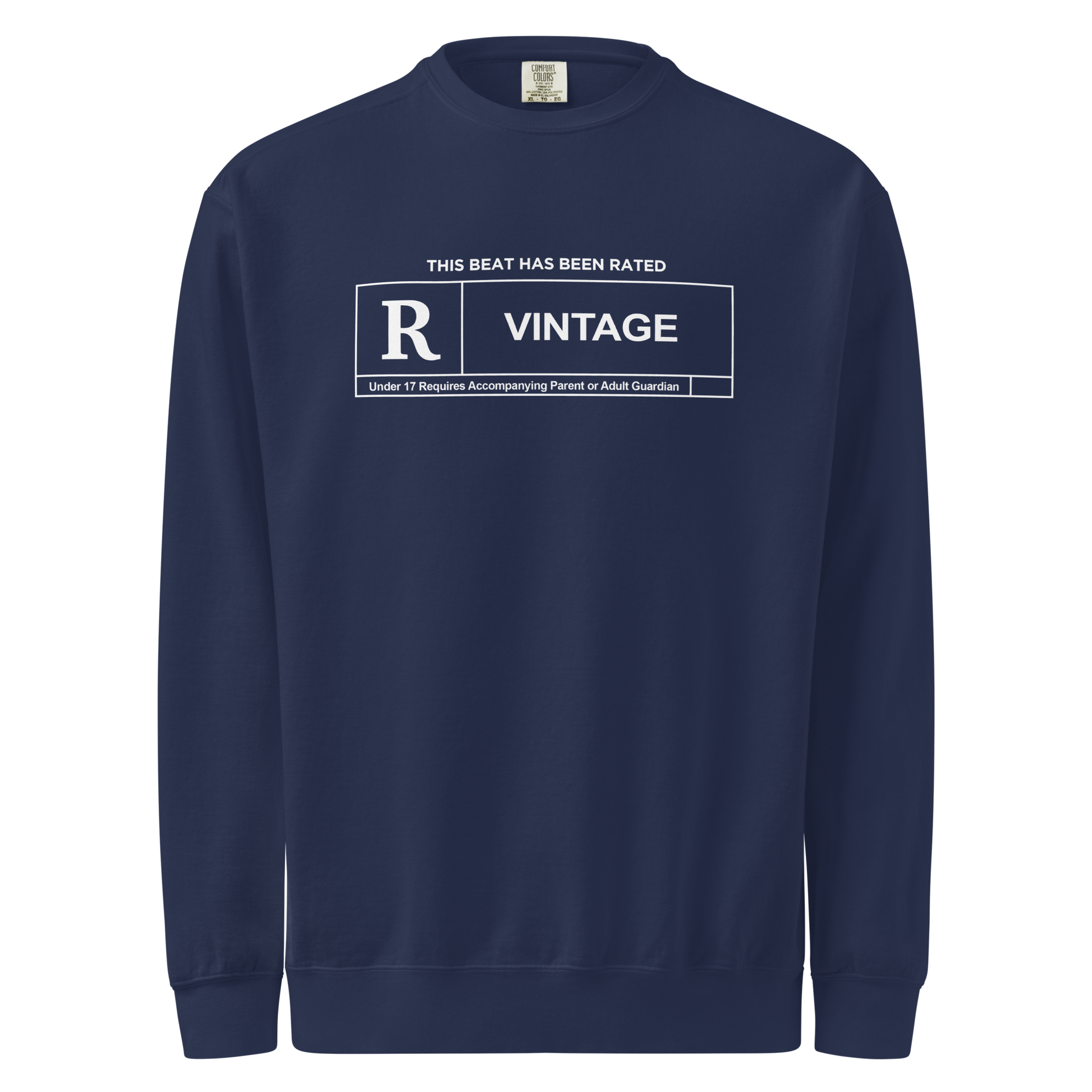 Rated R Vintage Sweatshirt True Navy