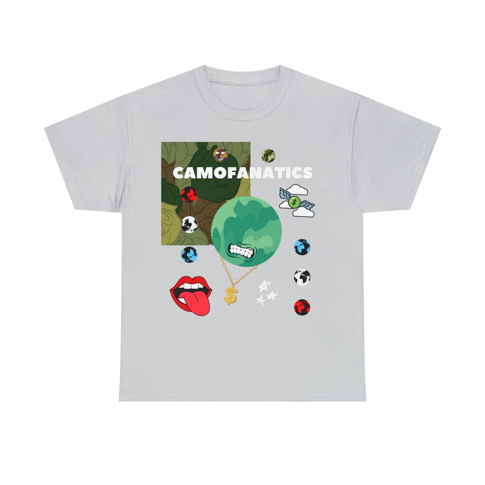 CamoFanatics Rollin Home T-Shirt Gray