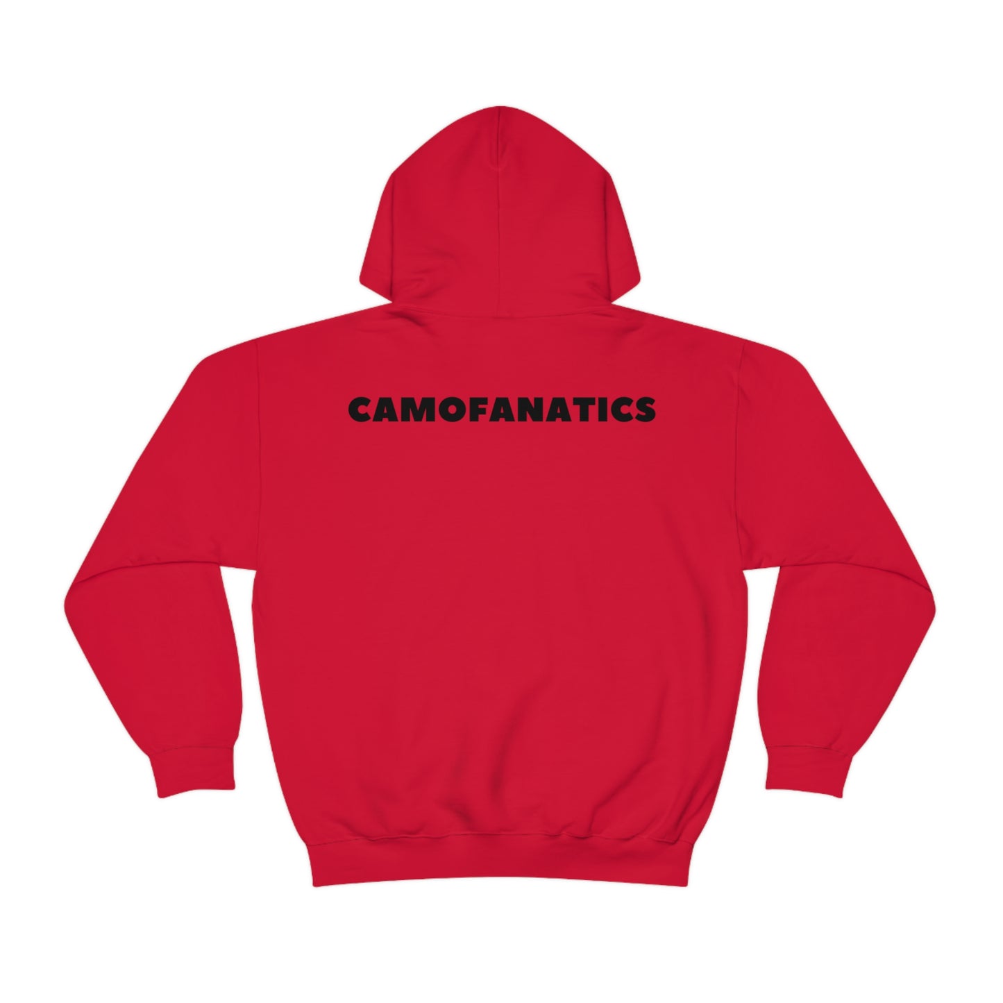 CamoFanatics Red Hoodie
