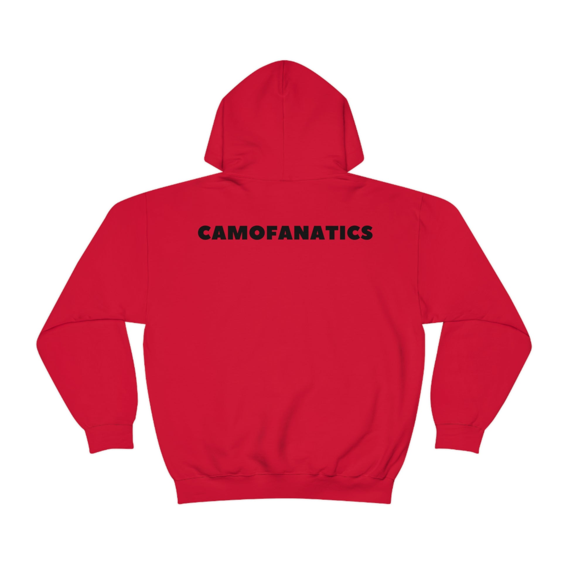 CamoFanatics Red Hoodie