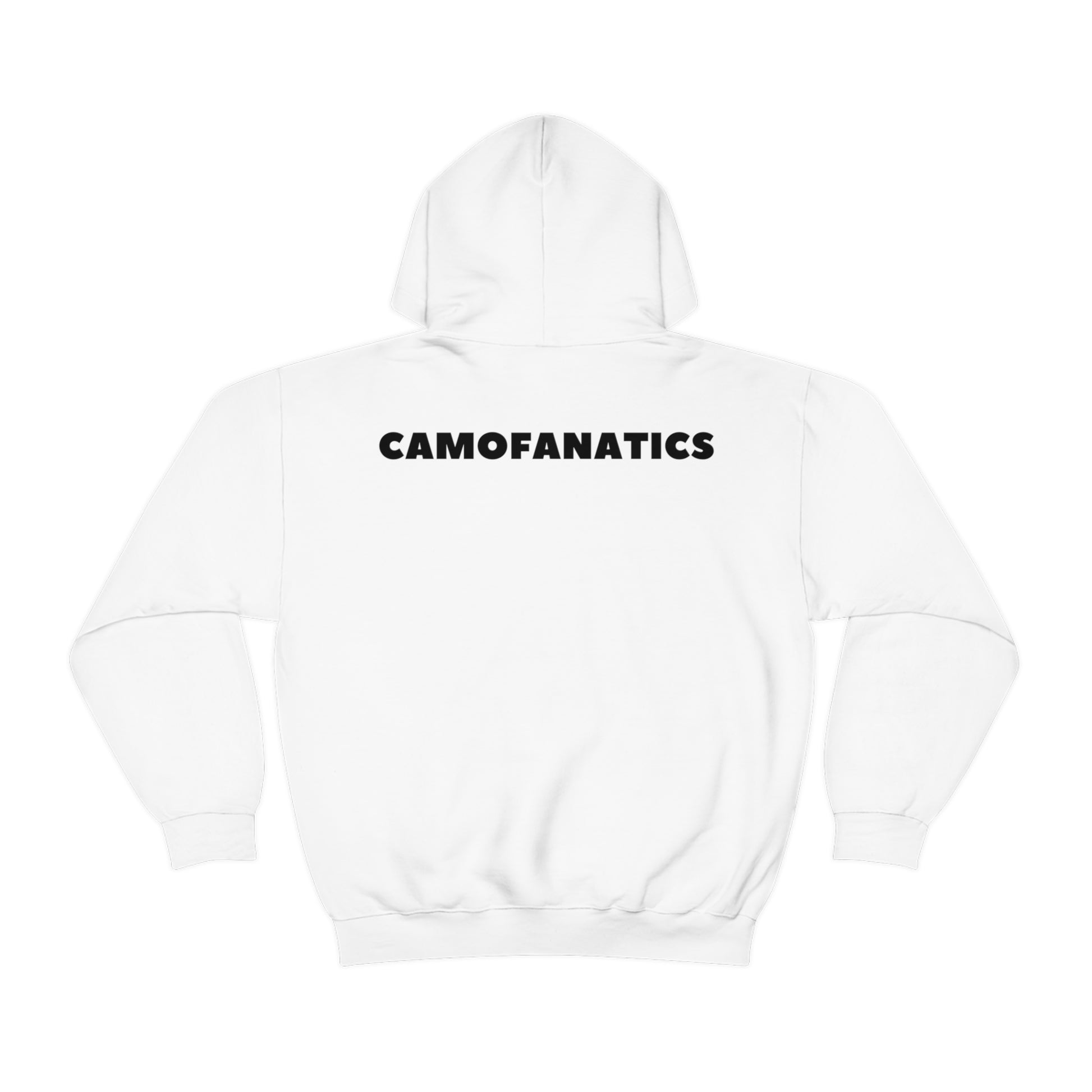 CamoFanatics White Hoodie
