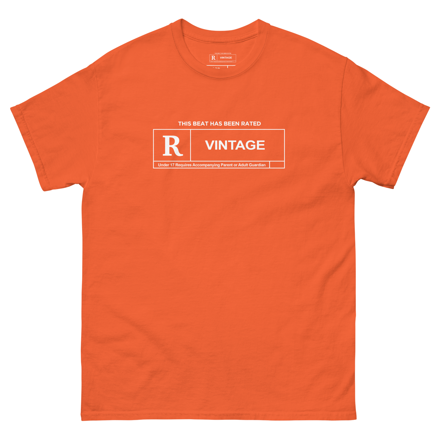 Rated R Vintage Orange T-Shirt