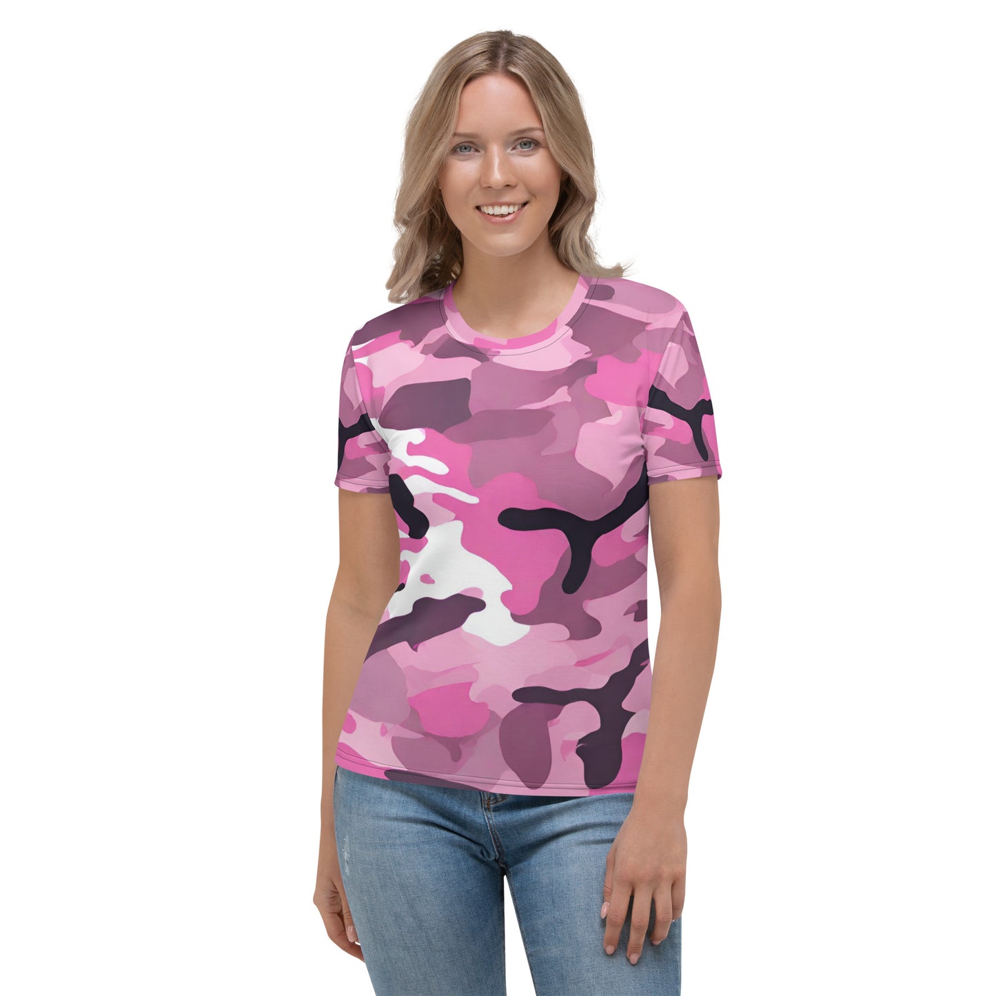 Pink Camo Women's T-Shirt